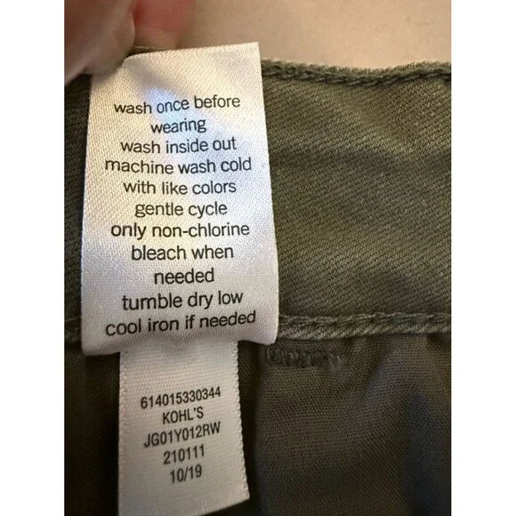 SO Green Belted Mini Skirt - Picture 6 of 8